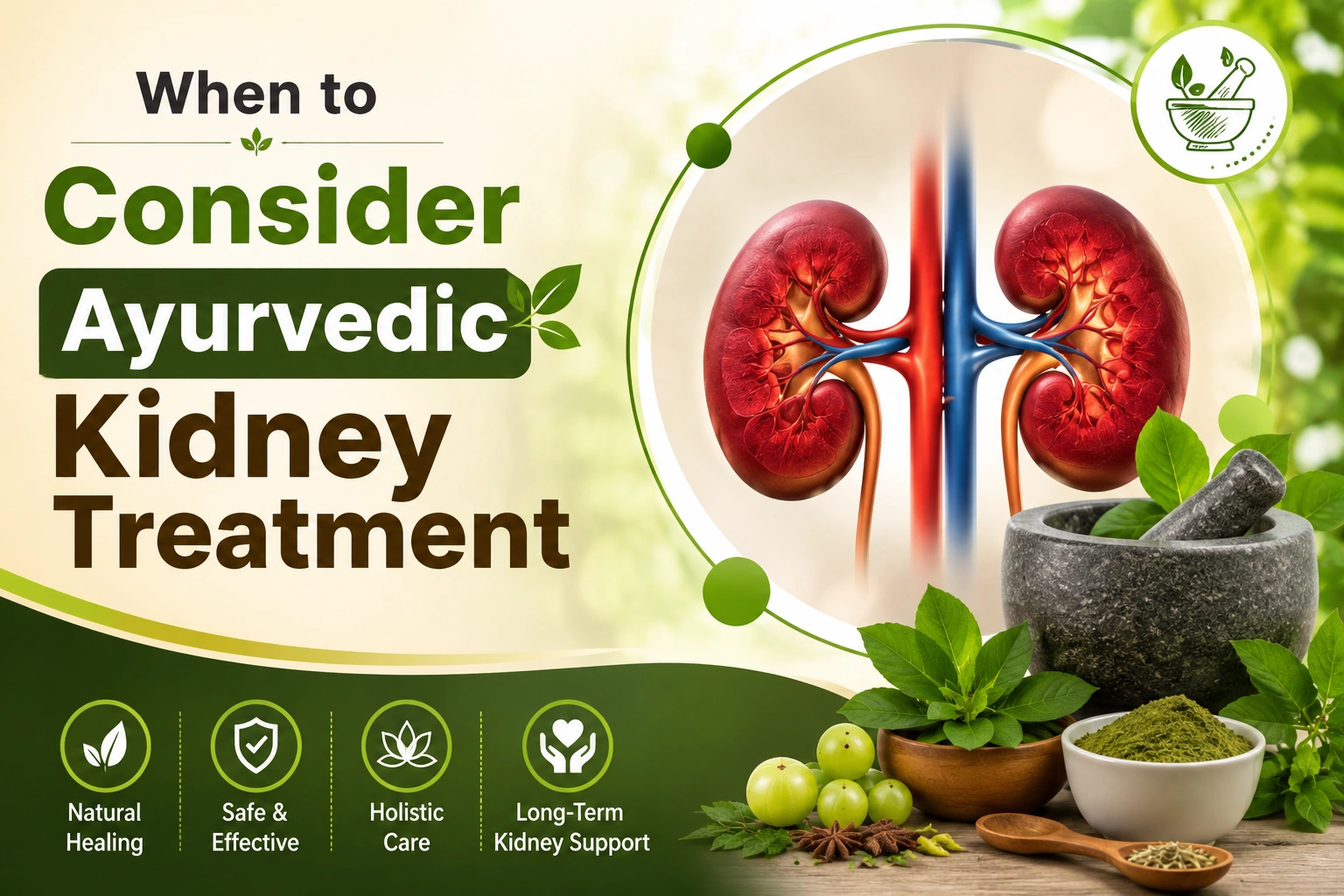 When to Consider Ayurvedic Kidney Treatment?